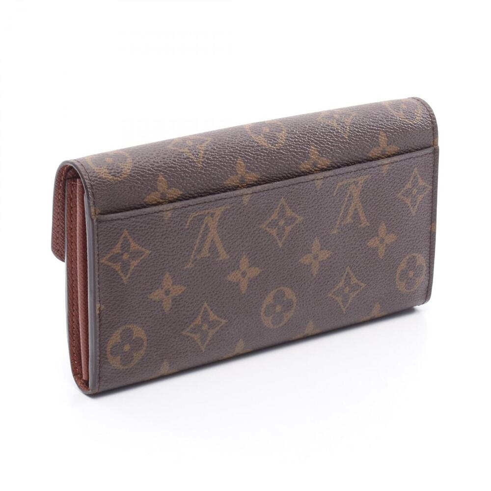 Louis Vuitton Portefeuille Wallet Sarah Bifold Long Monogram Brown - Picture 2 of 7